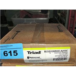 Box of 10 triad electronic balasts