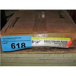 Box of 10 triad electronic balasts