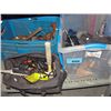 Image 1 : shelf lot of tools hardware and misc