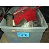 Image 1 : Box of misc; dust collector for radial arm saw,
