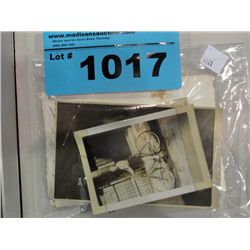 Bag of vintage black and white photos