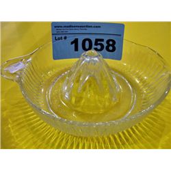 Vintage glass juicer
