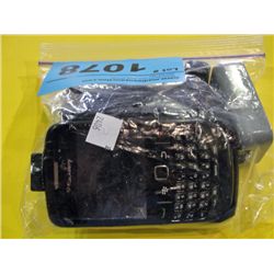 Blackberry smart phone complete with case battery