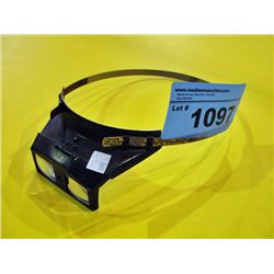 Jewelers visor optics magnifying set