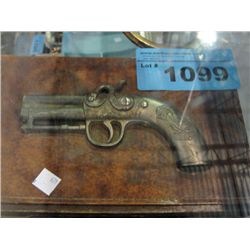 Gun storage box shaped like a book