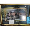 Image 1 : Framed Terry Ridlen print titled crown they good