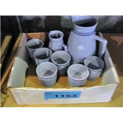 8pc ceramic coffee set made in austria