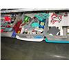 Image 1 : Shelf lot of 3 plastic totes of assorted model