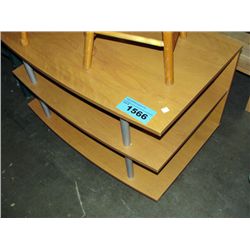 Rolling TV stand