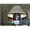 Image 1 : Black ceramic table lamp