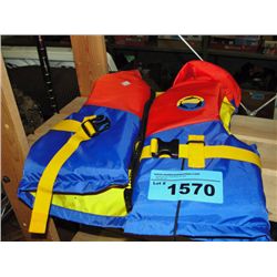 Childs life jacket