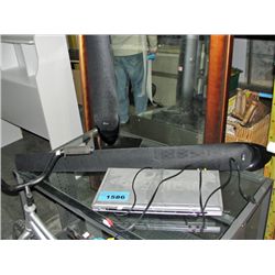 DVD player and 2 LG speakers