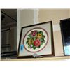 Image 1 : Framed petite point picture