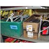 Image 1 : Shelf lot of assorted hardware and 4L of motor oi