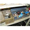 Image 1 : 2 metal tool boxes and contents