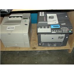 Konica printer and HP laser jet printer