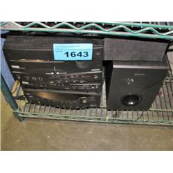 Yamaha 2 component stereo system with