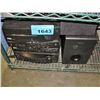 Image 1 : Yamaha 2 component stereo system with