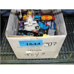 Box of assorted childrens toys