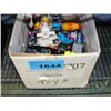 Image 1 : Box of assorted childrens toys