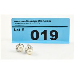Genuine Freshwater Pearl Earrings