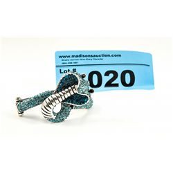 Crystal Cobra Bangle
