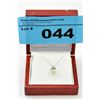 Image 1 : 10kt Gold Pearl & Diamond Necklace