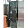 Image 1 : Moffat 2 door black slim profile refridgerator