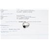 Image 1 : 14k gold 3.02carat custom made cylon sapphire and