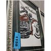 Image 1 : Framed indian motorcycle print