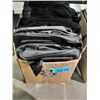 Image 1 : Box of 10 new black attache hand bags