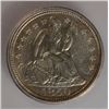 Image 2 : 1850 SEATED DIME ICG MS64 RARE COIN!