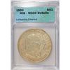 Image 1 : 1900 LAFAYETTE DOLLAR ICG MS60 CLEANED