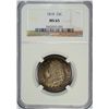 Image 1 : 1818 BUST QUARTER NGC MS65 GEM, SPECTACULAR COIN, WHOLESALE BID AT $23,000.00