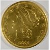 Image 1 : 1884CC $20 Gold   AU obverse cleaned VERY SCARCE DATE est  $2300-$2400