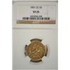 Image 1 : 1891CC $5 Gold   NGGC25  est  $525-$550