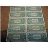 Image 2 : 10 ASSORTED 1957 $1 SILVER CERTIFICATES