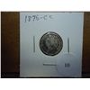 1876-CC SEATED LIBERTY DIME