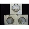 Image 1 : 1906-D,09-S & 10-S BARBER HALF DOLLARS ALL (VG'S)