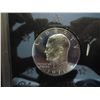 Image 1 : 1971-S IKE SILVER DOLLAR PROOF (BROWN PACK)