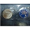 Image 1 : 1972-S IKE SILVER DOLLAR (UNC) (BLUE PACK)