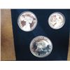 Image 2 : 1976 US BICENTENNIAL SILVER 3 PIECE PROOF SET
