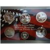 2004-S US QUARTERS SILVER PROOF SET NO BOX