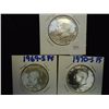 1968-S,69-S & 70-S 40% SILVER JFK HALVES PROOF