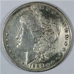 1888 S MORGAN DOLLAR XF-AU CLEANED