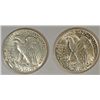 Image 2 : 1944-P AND 1945-P WALKING LIBERTY HALF DOLLAR MS62 EACH
