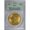 Image 1 : 1904 $20.00 GOLD PCGS GREEN LABEL MS63