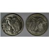 Image 2 : 1942 P AND 1943 P WALKING LIBERTY HALF DOLLAR MS62 EACH