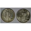 Image 1 : 1944-P AND 1945-P WALKING LIBERTY HALF DOLLAR MS62 EACH