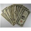 Image 1 : 18 $2 NOTES- 14 RED SEAL, 1 RED SEAL STAR NOTE, 3 GREEN SEAL